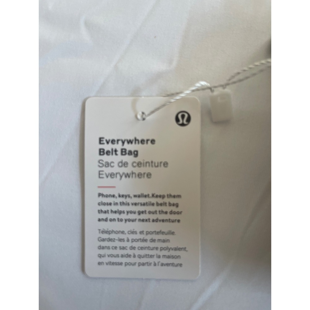 Lululemon Everywhere Belt Bag 1L Black Fanny Pack Water Repellent NWT - Picture 2 of 6